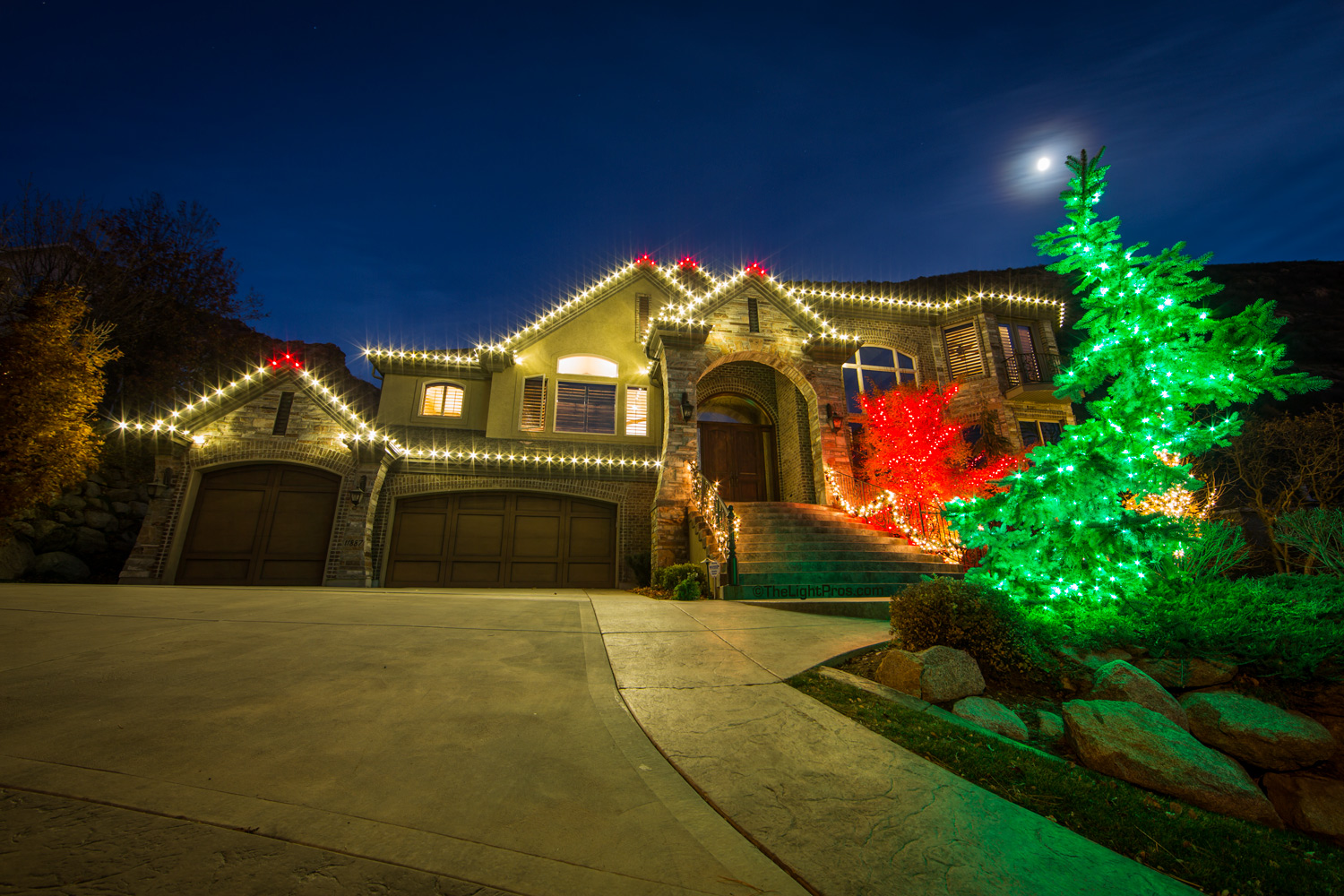 #1 Salt Lake City Christmas Light Installers - The Light Pros