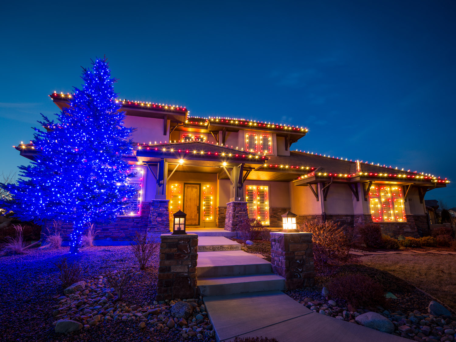 1 Salt Lake City Christmas Light Installers The Light Pros